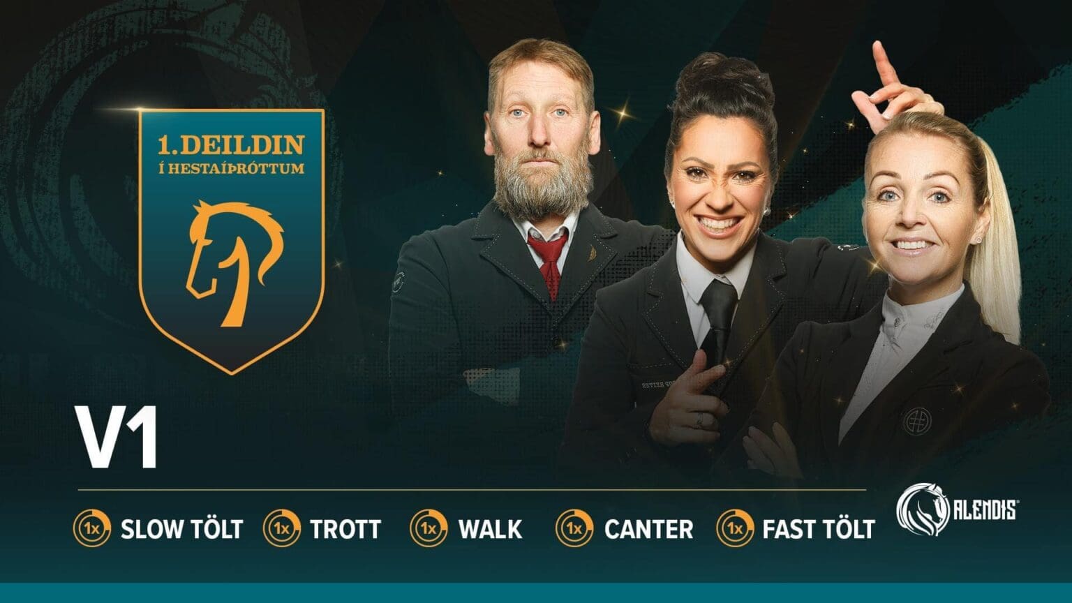 Nýjung í útsendingu hjá 1. deild í hestaíþróttum Eidfaxi.is